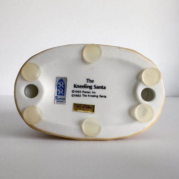 Vintage 1983 Kneeling Santa - Picture 2 of 5